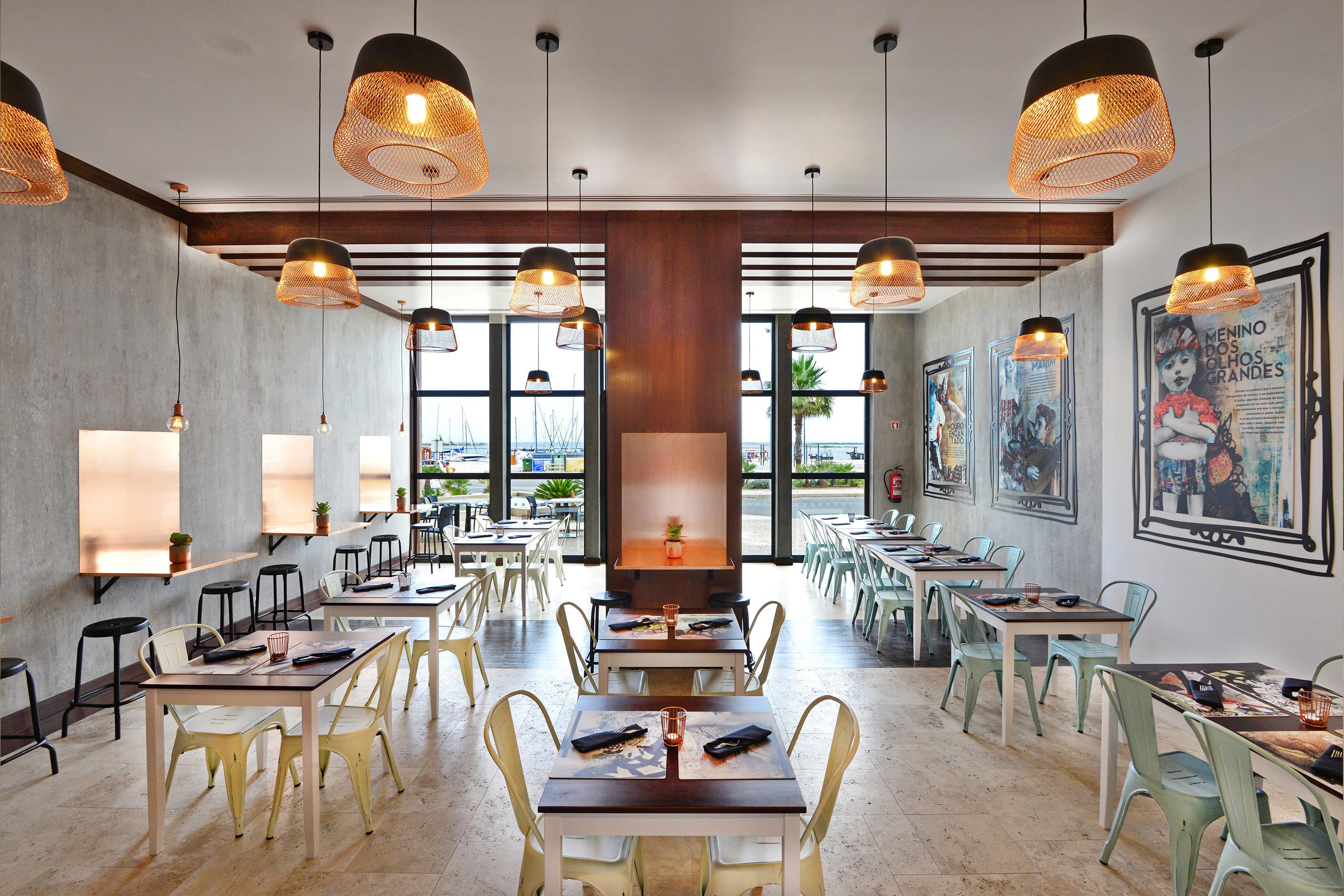 Real Marina Hotel & Spa Olhão Екстериор снимка Restaurant interior