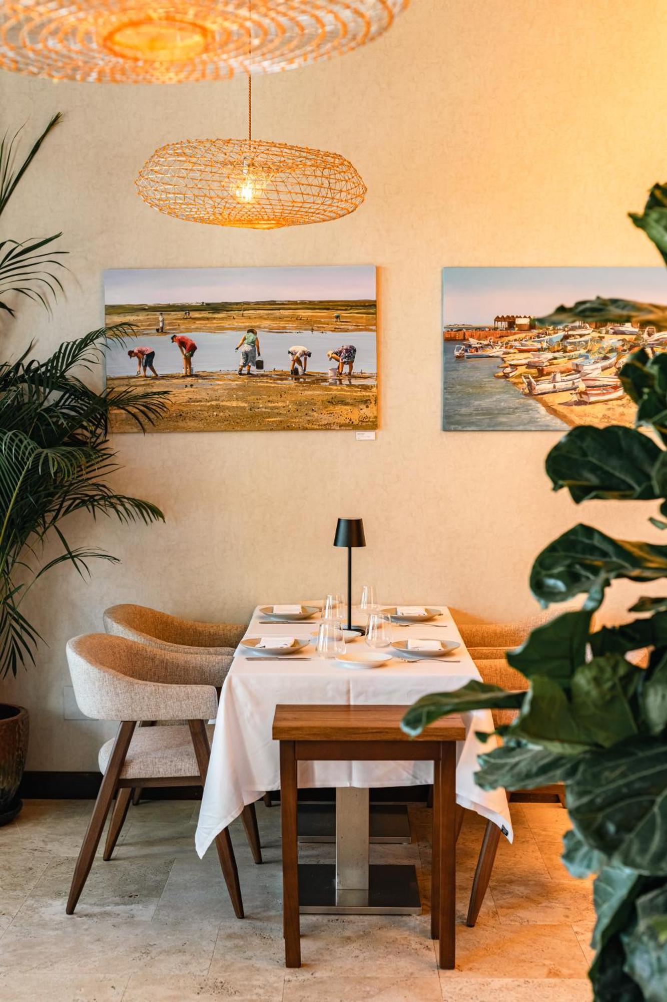 Real Marina Hotel & Spa Olhão Екстериор снимка Restaurant interior